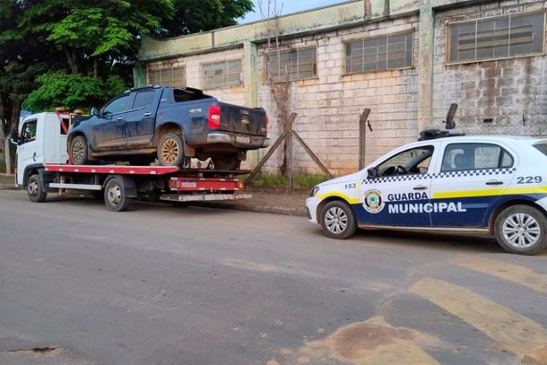 Guarda Municipal recupera veículo furtado na zona rural de Andradas