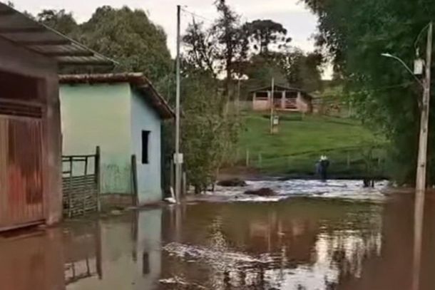 Volume de &aacute;gua causou o incidente em Santa Rita de Caldas