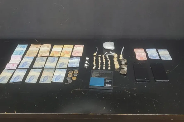 PM apreende adolescentes por tráfico no Jardim Esperança