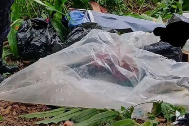 Morador de rua é encontrado dentro de saco plástico em área de mata em Poços de Caldas