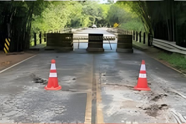 Ponte sobre o Rio Jaguari Mirim é interditada para obras entre Santo Antônio do Jardim e São João da Boa Vista