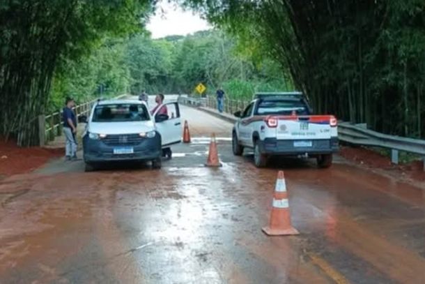 Tráfego é liberado na ponte do Rio Jaguari Mirim