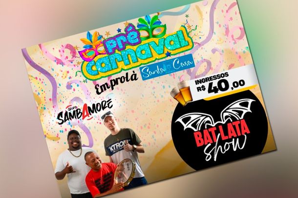 Pré-Carnaval Solidário acontece dia 31 em Andradas