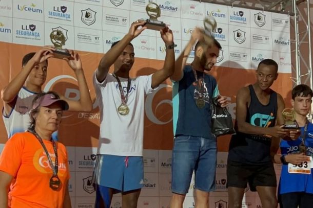 Atleta de Andradas conquista 2º lugar em corrida regional