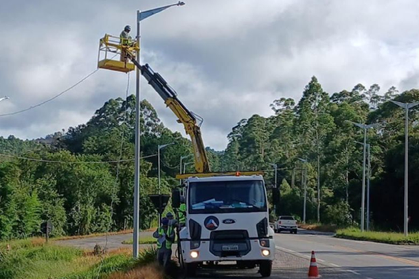Trevos da MGC-146 recebem iluminação em LED