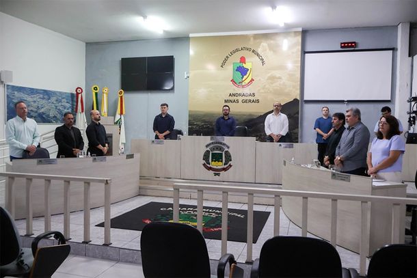 Sess&atilde;o &eacute; aberta ao p&uacute;blico e poder&aacute; ser acompanhada presencialmente no Plen&aacute;rio da C&acirc;mara Municipal de Andradas &agrave;s 19h