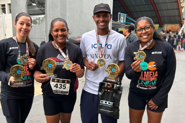 Kaue de Souza foi 2&ordm; geral e Luana Santos, 5&ordf; em sua categoria