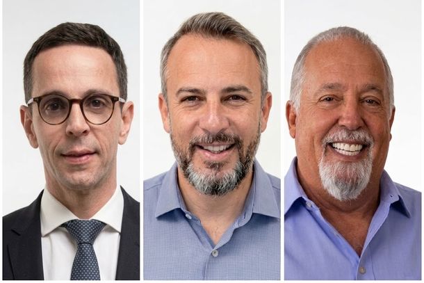 Carlos Pioli e Rodrigo Lopes (que concorre &agrave; reelei&ccedil;&atilde;o) disputam para deputado estadual, e Carlos Mosconi para vice-governador