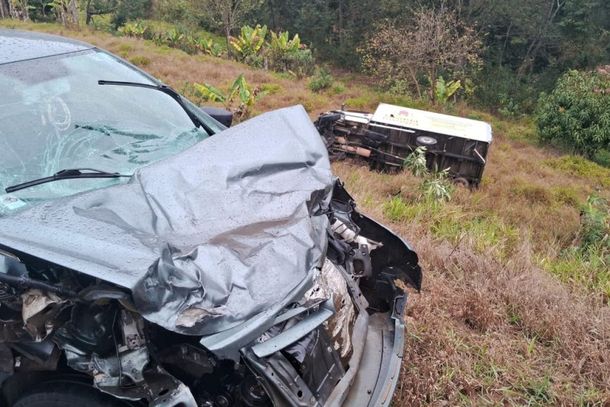 Acidente aconteceu na altura do km 499, em Bandeira do Sul