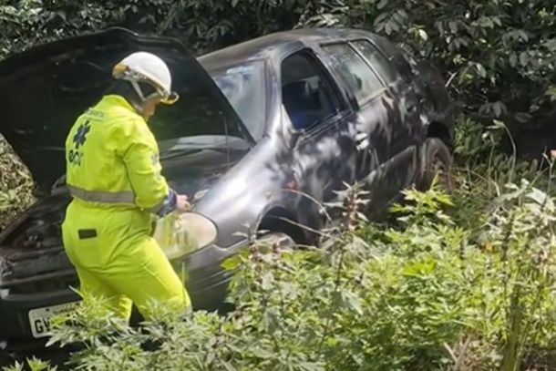 O motorista, de 38 anos, n&atilde;o se feriu