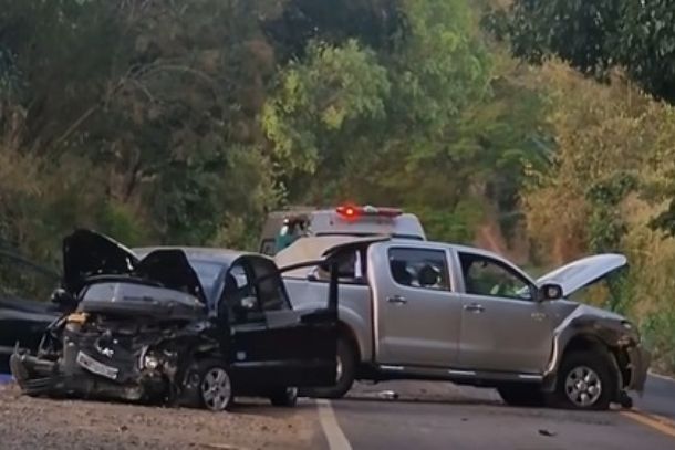 Acidente aconteceu na altura do km 27 da rodovia