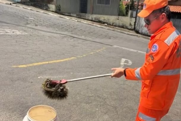 Caso ocorreu na Rua Tupinamb&aacute;s, nesta ter&ccedil;a-feira