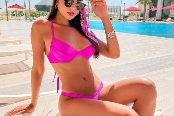 Larissa tem 25 anos e &eacute; natural de Atibaia.