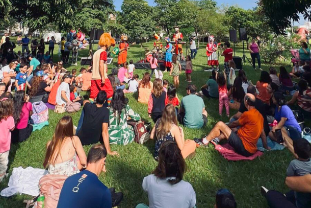 Primeiro dia foi marcado por atividades na Pra&ccedil;a do Vivendas