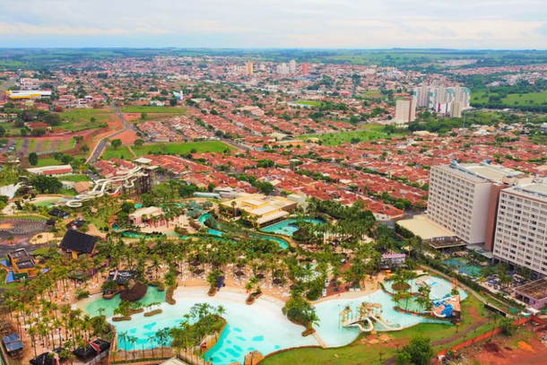 Ol&iacute;mpia &eacute; reconhecida pelos parques aqu&aacute;ticos