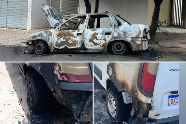 Al&eacute;m do Jardim das Palmeiras, carros foram incendiados no Tangar&aacute; e Aurora