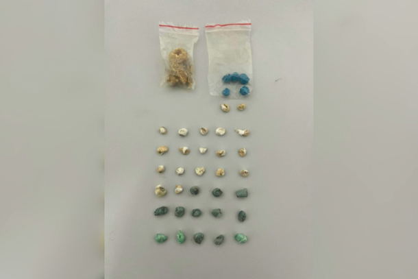 Drogas encontradas no quarto do casal