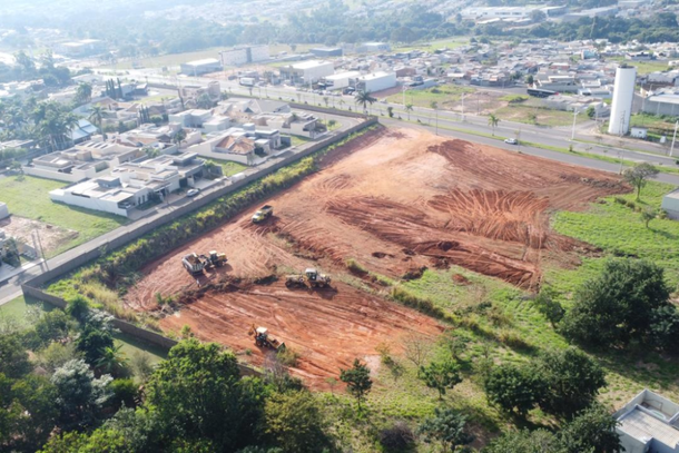 &Aacute;rea onde a Prefeitura pretende construir o futuro Hospital Municipal 