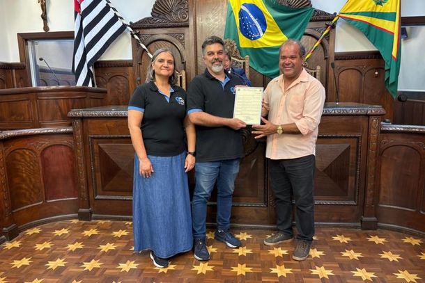 Mo&ccedil;&atilde;o foi entregue pelo vereador Natalino da Pousada (PDT)