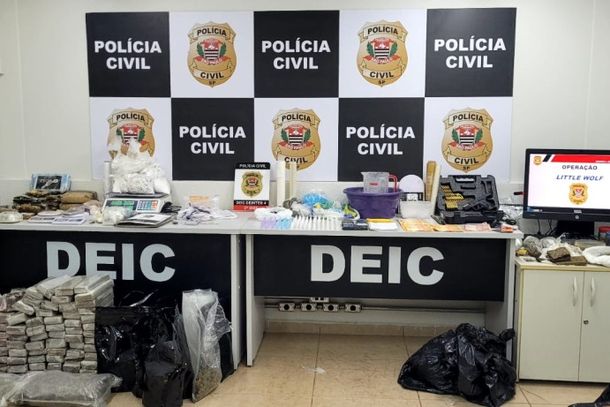 Opera&ccedil;&atilde;o "Little Wolf": Pol&iacute;cia Civil desarticula grupo suspeito de tr&aacute;fico de drogas em Bauru