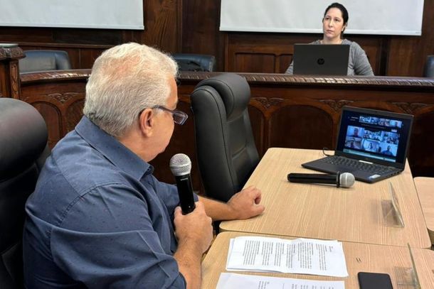 Representantes do Cons&oacute;rcio Park Bauru participaram remotamente da reuni&atilde;o da CEI