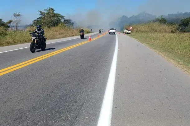 Os inc&ecirc;ndios pr&oacute;ximos &agrave;s rodovias tamb&eacute;m impactam a fauna silvestre. Com o fogo, os animais buscam locais seguros e podem acabar transitando pelas vias.