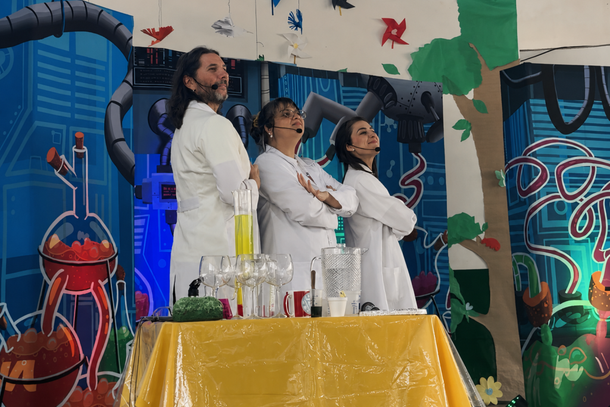 Projeto sociocultural leva ao p&uacute;blico e aos alunos da rede p&uacute;blica espet&aacute;culo inspirador