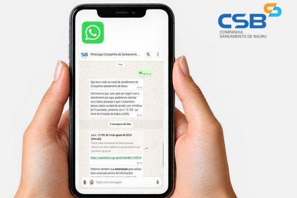 CSB disponibiliza atendimento pelo WhatsApp