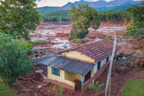 Casa atingida pelo rompimento em Brumadinho Ag&ecirc;ncia C&acirc;mara