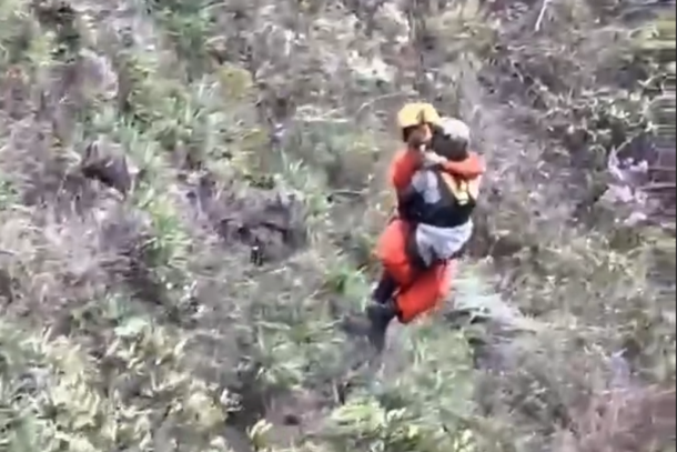 Helic&oacute;ptero foi utilizado no resgate