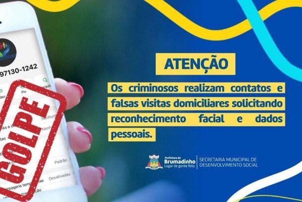 Orienta&ccedil;&atilde;o &eacute; para que os cidad&atilde;os n&atilde;o repassem dados pessoais ou financeiros