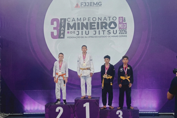 Miguel venceu na categoria Infanto-Juvenil B