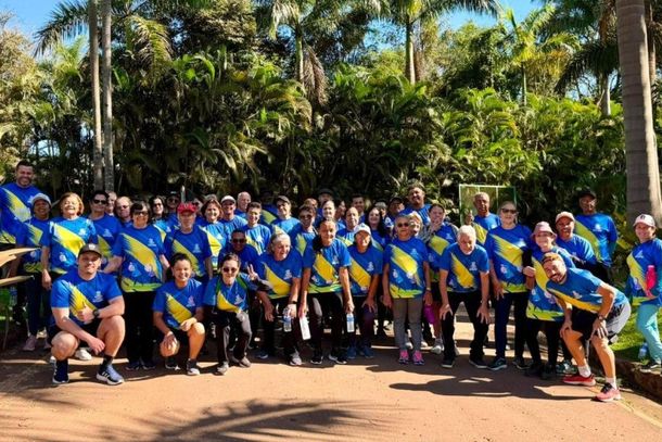 A programa&ccedil;&atilde;o teve in&iacute;cio na Quadra Municipal de Esportes