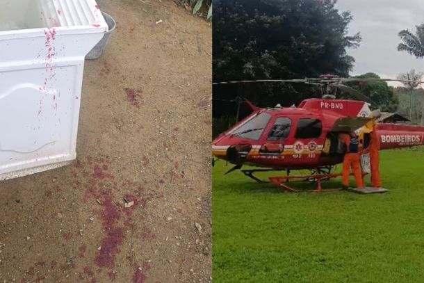 PM de Brusque &eacute; acionada ap&oacute;s homem atirar contra ex-companheira e filho em Ilhota