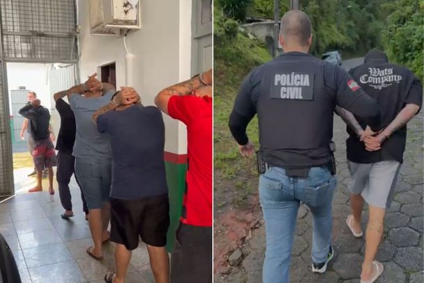 Sete s&atilde;o presos por morte de mec&acirc;nico torturado e encontrado carbonizado em Gaspar