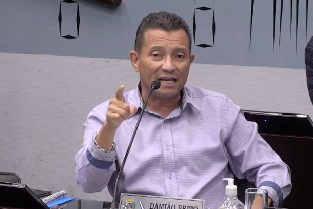 Dami&atilde;o Brito, vereador de Ara&ccedil;atuba