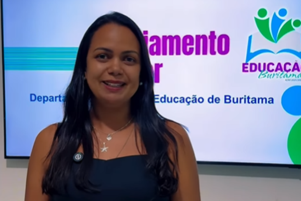 Diretora de Educa&ccedil;&atilde;o de Buritama orienta popula&ccedil;&atilde;o sobre volta &agrave;s aulas e anuncia entrega de uniformes no in&iacute;cio do ano letivo.
