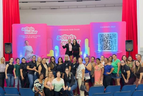 Participantes vivenciaram momento de incentivo e valoriza&ccedil;&atilde;o das mulheres.