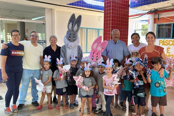 Distribui&ccedil;&atilde;o marcou celebra&ccedil;&atilde;o da P&aacute;scoa com foco no bem-estar dos alunos.