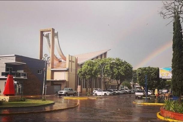 Igreja Senhor Bom Jesus em Caarap&oacute;