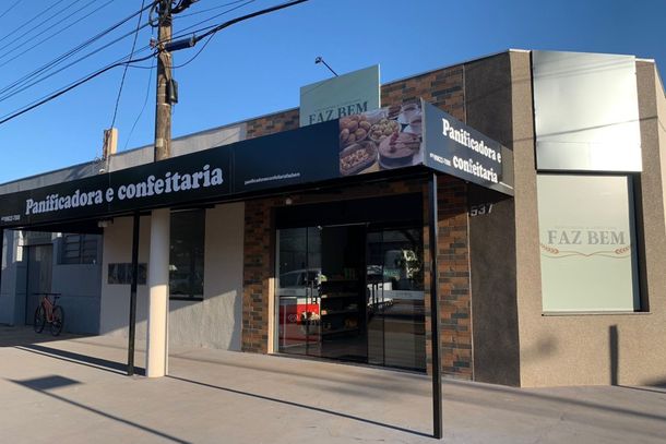 A Panificadora e Confeitaria Faz Bem est&aacute; localizada na Avenida Presidente Vargas, 537, Vila Jary.