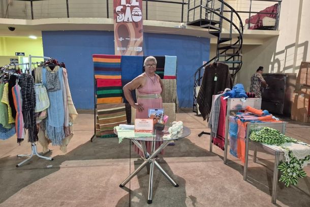 A artes&atilde; caarapoense Josefa Mazar&atilde;o