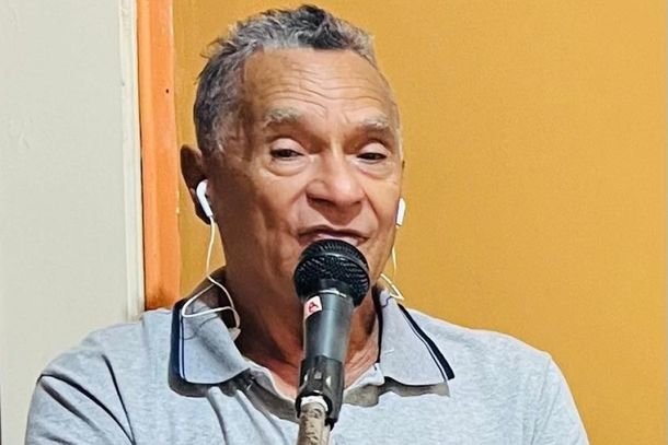 O radialista caarapoense Antonio Rodrigues Borges 