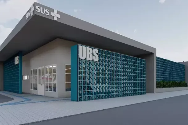 Modelo de UBS proposta pelo Minist&eacute;rio da Sa&uacute;de (Foto: Divulga&ccedil;&atilde;o)