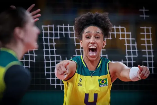 Lorena &eacute; orgulho de MS no v&ocirc;lei nacional. (Foto: Wander Roberto/CBO)