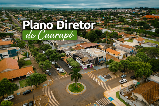 Vista parcial da cidade de Caarap&oacute;