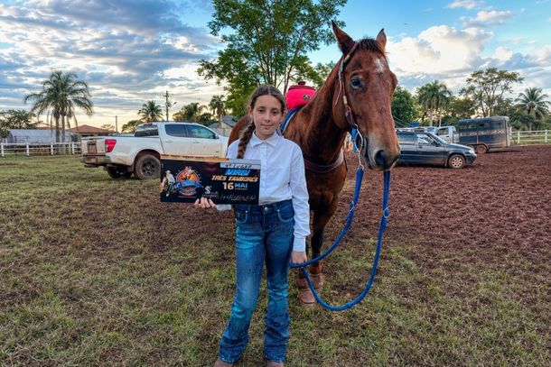 Isadora Souza Mendes, de Caarap&oacute;, tem feito bonito nas competi&ccedil;&otilde;es