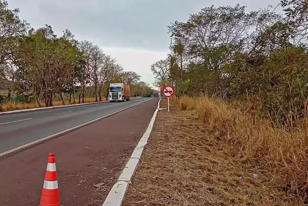 Trecho da BR-262 entre Terenos e Anast&aacute;cio (Foto/Arquivo)