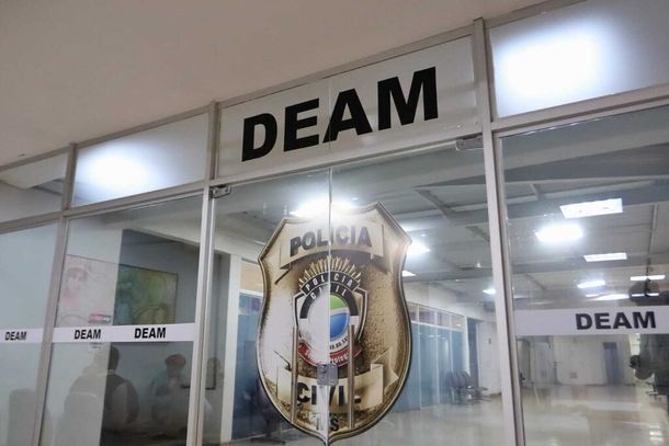 Entrada da Deam onde caso foi registrado (Foto: Paulo Francis | Arquivo)