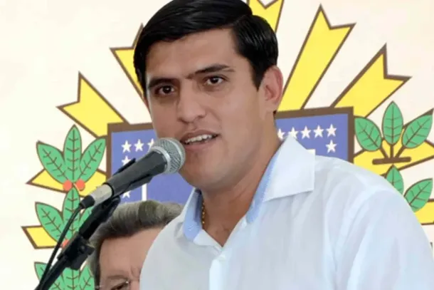 Ex-prefeito de F&aacute;tima do Sul J&uacute;nior Vasconcelos. (Reprodu&ccedil;&atilde;o, Redes Sociais)
